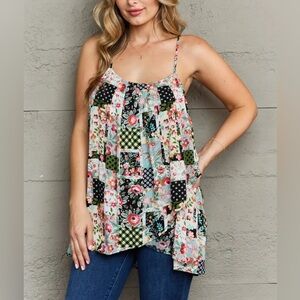 Ninexis Hang Loose Tulip Hem Cami Top